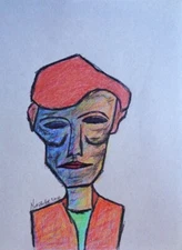 "O'Shaughnessy II || Original || Matt Zedler Modern Drawing Series || $400.00 