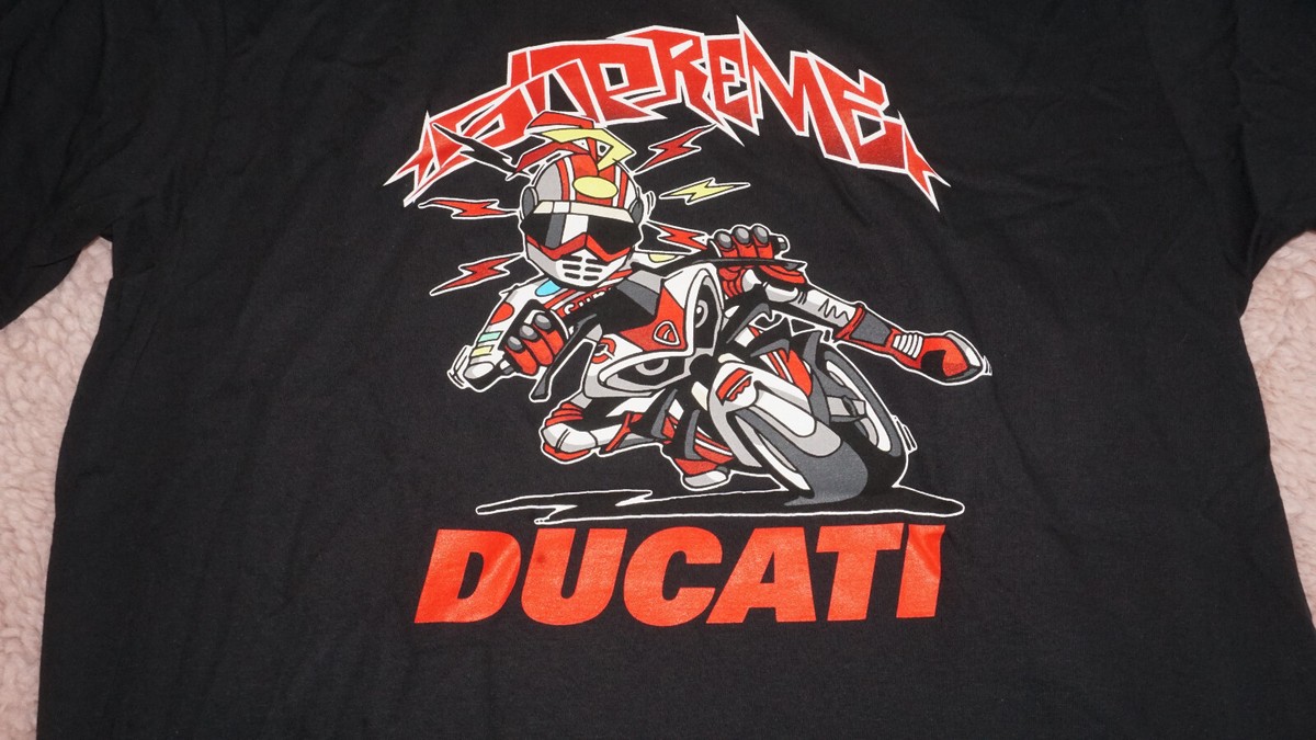 SUPREME T Shirt DUCATI BIKE TEE L Large SS24T36 | eBay
