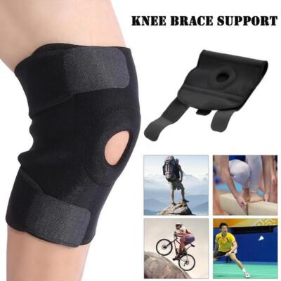 Knee Brace Support Sleeve Adjustable Open Patella Stabilizer Wrap Protector S1N4