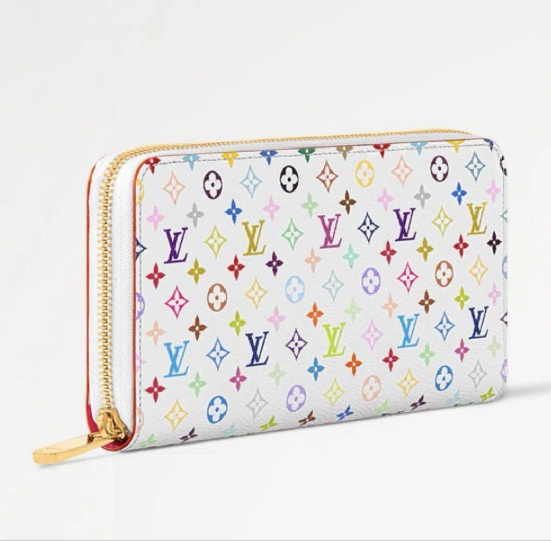 Louis Vuitton Takashi Murakami M13922 LV TM Zippy Wallet Brand New