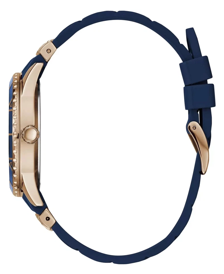 Guess Ladies Valencia Multifunction Blue Dial Watch - W1157L3 NEW - Image 3 of 4