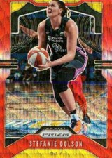 2020 Panini Prizm WNBA Prizms Ruby Wave #43 Stefanie Dolson Chicago Sky 