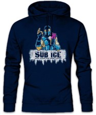 Sub Ice Hoodie Sweatshirt Mortal Fun Cream Maker Sub-Zero Kombat Gamer Gaming