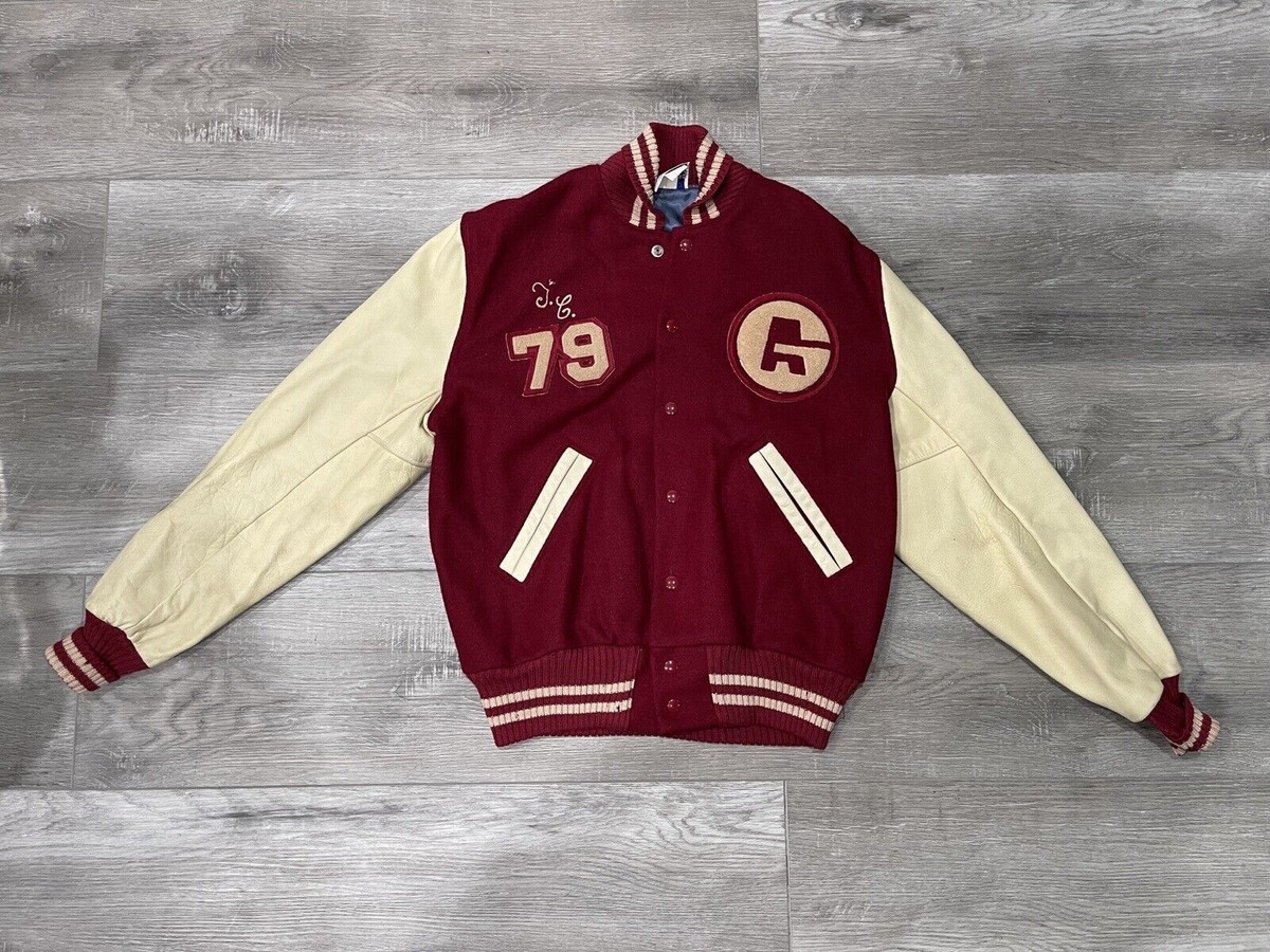 50s ALBION KNITTING MILLS レタードカーディガン 希少 50´s vintage Albion レタード ニット カーディガン