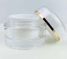 Restposten Designertiegel Acryltiegel rund 30ml Geltiegel Kosmetikdose