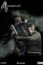 Resident Evil 4 Leon Kennedy GameCube Wii Premium POSTER MADE IN USA - REE050