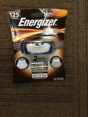 Energizer Compact Sport Headlamp 125 Lumens LED AAA Included