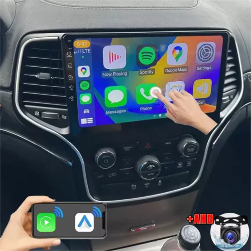 Car Stereo Navi GPS Radio for Jeep Grand Cherokee 2014-2017 Apple CarPlay 2+32G - Picture 16 of 16