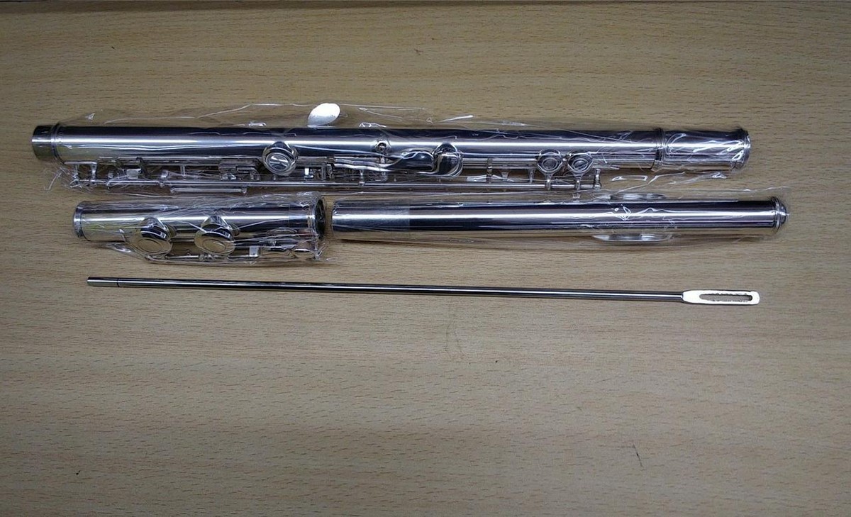YAMAHA YFL-311Ⅱ Flute Silver Head With Case Tested Japan YAMAHA YFL-311Ⅱ Flute Silver Head With Case Tested Japan