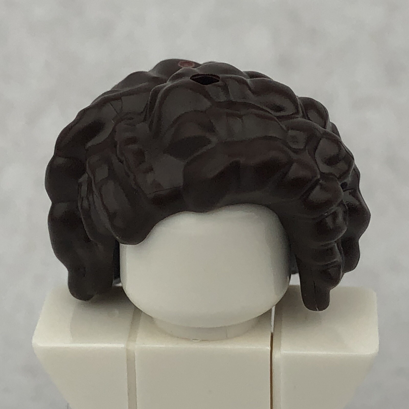 FILA LEGO 2644 mini bambola marrone scuro capelli amici corti con riccioli e file di mais