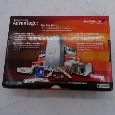Startech ST4200USBM Mountable 4 Port Rugged Industrial USB 2.0 Hub DIN Rail