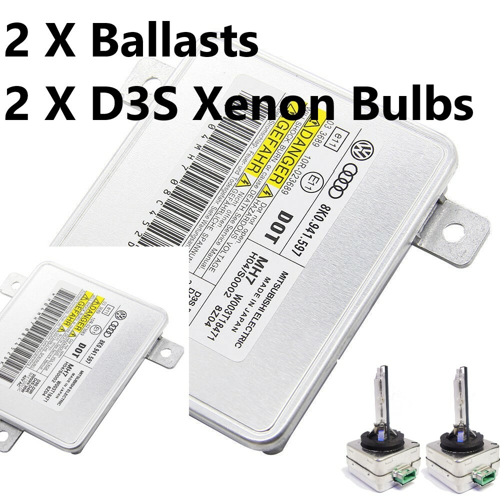 Chrysler 300C 2 X Ballasts PLUS 2 X D3S 5000K Bulbs PN W003T18471