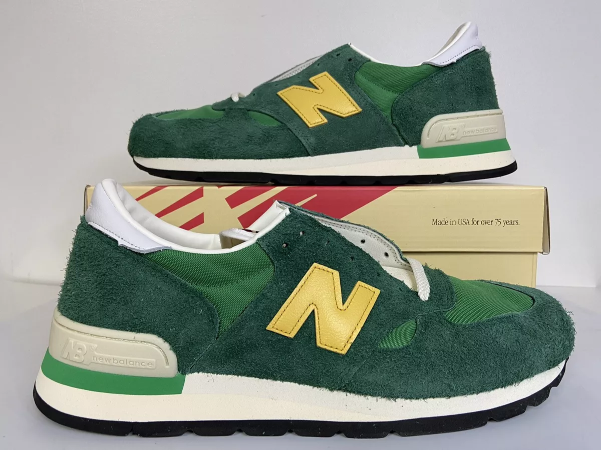 Teddy Santis x New Balance 990v1 Men's Size 13 Made in USA Green Gold m990gg1