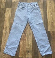 Levi's White Tab Big E Blue Jean size W27 L26 Vintage 1960s / 1970s