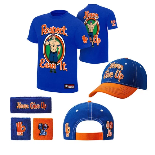 Hat T-shirt Wristbands for John Cena Costume gift jogger mens children boys ·· - Picture 22 of 28