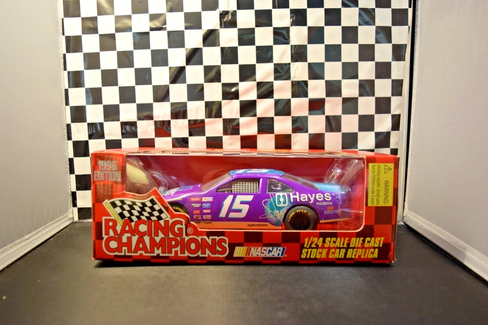 Racing Champions Wally Dallenbach #15 1996 Hayes módem Ford Thunderbird Foto 2 de 4
