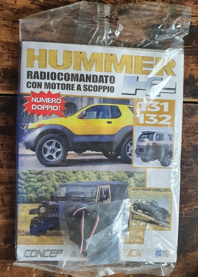 HUMMER H2 1:8 modello radiocomandato  HOBBY&WORK no.131/132 NUMERO DOPPIO❗ - Immagine 2 di 4