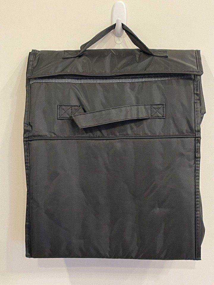 JM New York Roll Up Travel Toiletries Makeup Jewelry Bag Black eBay