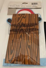 Christmas Paper Die Cut Decoration Santa Centerpiece Holiday Retro