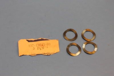 #ad #ad NOS Yamaha Wave Washer QTY4 1965 1991 GT80 YZ80 JT1 YA6 DT1 RD350 137 15643 00 $8.95