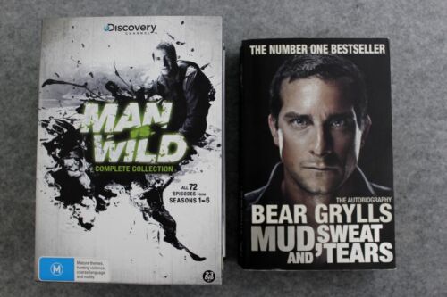 MAN Vs WILD - DVD - The Complete Collection - seasons 1-6 DVD SET + bonus book - Picture 1 of 18