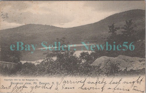 Leuchtfeuer NY - RESERVOIR ON MOUNT BEACON - Postkarte Mt/Matteawan - Bild 1 von 2
