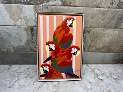 Otagiri Lacquerware Parrot Tree Address Book..NWT