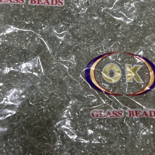GLASS BEADS CLEAR/ CUENTAS DE CRISTAL ELEKES, COLLARES, SANTERIA - Picture 2 of 2