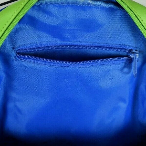 Mochila Stephen Joseph Dinosaurios 13 pulgadas con bolsillo con cremallera niños escuela primaria Foto 2 de 3