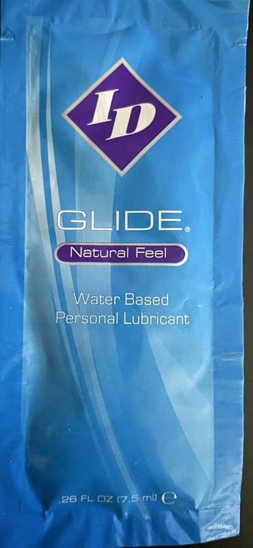 ID Glide Lubricant Water Based Aqua Single-Dose  .26oz Case Of 500