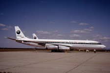 Dia Douglas DC-8-62H(F) Sea&Sun 04/1983 35mm gerahmt OP-K9-77