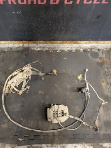 2002 YAMAHA GRIZZLY 660 Rear Foot Brake Master Cylinder Brake Lines Caliper