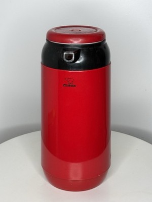 Zojirushi AFFE-10 Vintage Thermal Carafe 1.0L Red Glass Lined Coffee Pot Japan