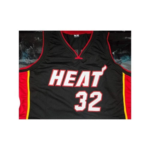 Shaquille O'Neal Miami Heat Autographed Basketball Jersey coa