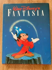 WALT DISNEY's FANTASIA Book 1987 Hardcover With Dust Jacket 280 Photos English