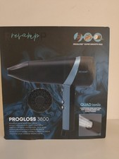 Revamp Progloss 3800Quad Ionic Hair Dryer with Concentrator Volumiser Attachment