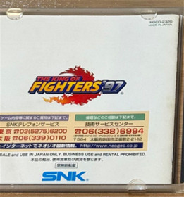 SNK Neo Geo CD Software The King of Fighters '97 Tested Used Good Condition
