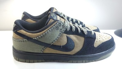 DS NIKE 2025 DUNK LOW HV4452-300 FRANKENSTEIN CAMO OLIVE 11.5, 12