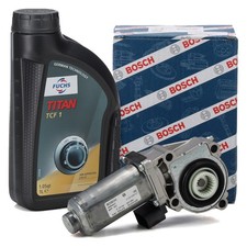 BOSCH Stellmotor Verteilergetriebe + 1L FUCHS Getriebe�l f�r BMW ALLRAD Xdrive