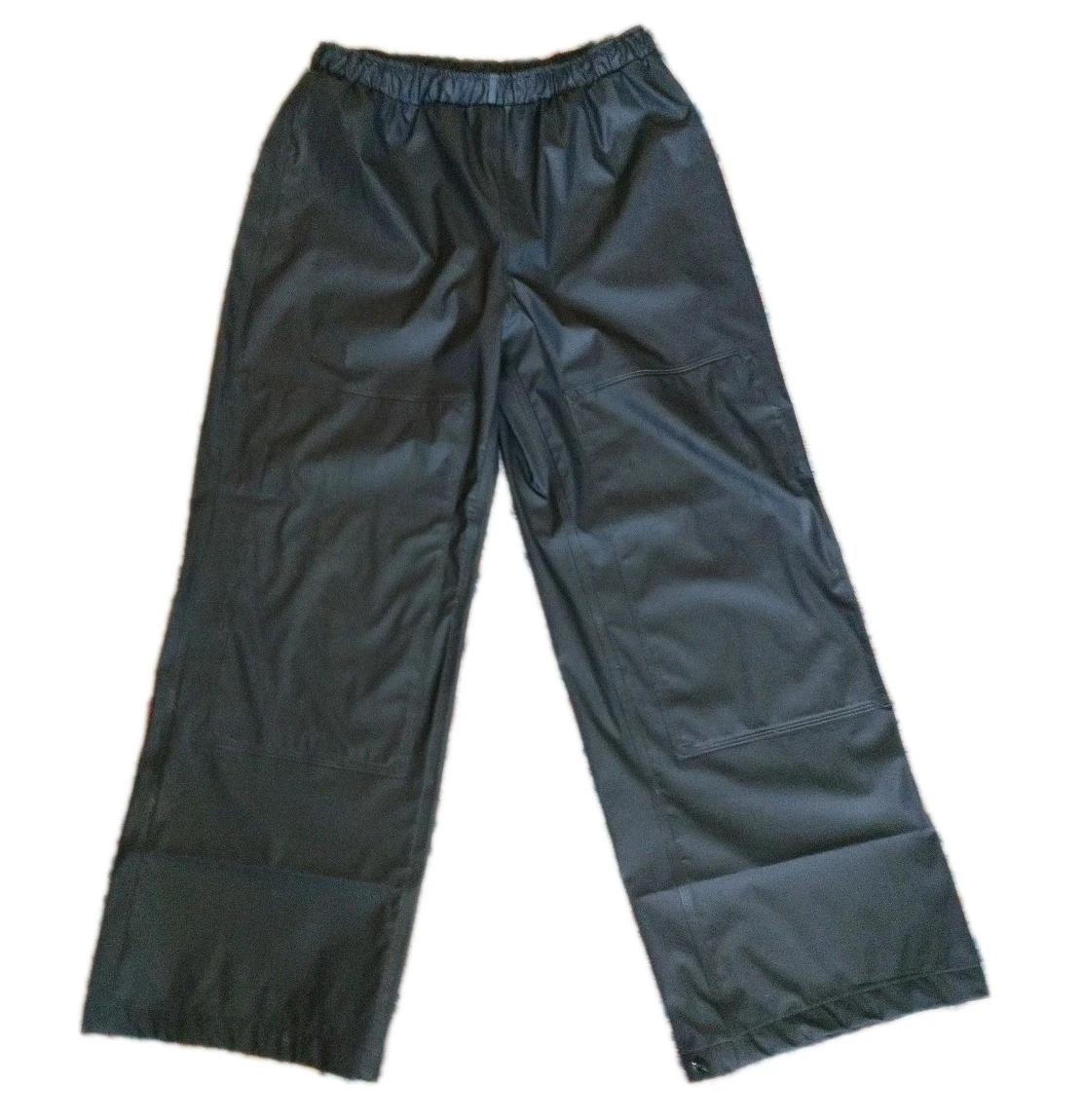 Carhartt Rain Gear Pants Waterproof, Black, Elastic Waist. Large Tall