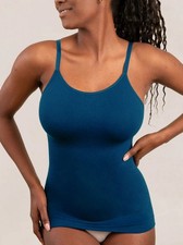 Shapermint Essentials All Day Every Day Scoop Neck Cami 2X-Large Atlantic Blue