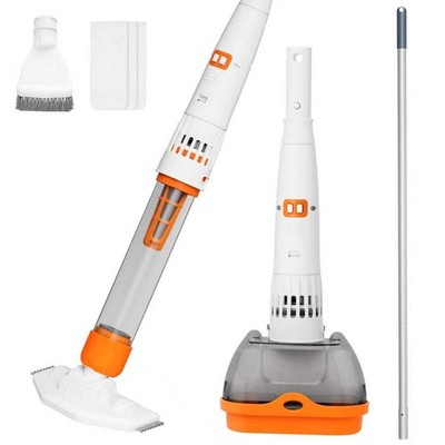 Rechargeable Pool & Spa Hot Tub Vacuum Cleaner - Dual Mode & Magnetic Drive S...