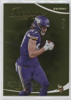 2023 Panini Prestige Xtra Points Gold 21/75 TJ Hockenson #195 1ey0
