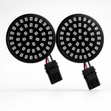 Eagle Lights Midnight Edition Rear LED Turn Signals for 2025+ Softail Models