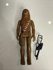 Vtg Star Wars Chewbacca Complete Action Figure 1977 Small HK COO Kenner