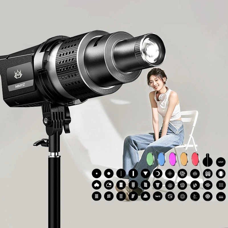 1Set Spotlight Focus Flash Optical Snoot Photography Studio Light Effect Tools - Image 2 of 4