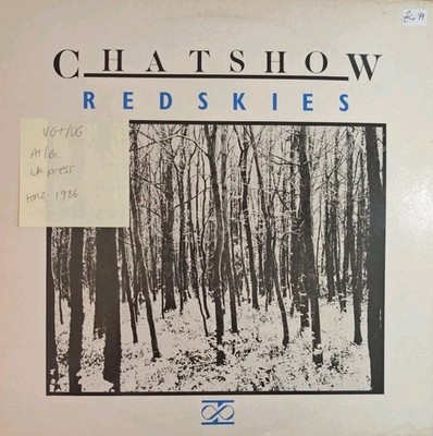 Chatshow Red Skies Vinyl Record VG+/VG TANZ4 1986