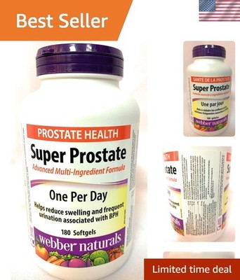 Super Prostate One-A-Day Softgels - 180 Count for Superior Health Support
