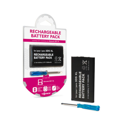 Tomee Rechargeable Battery Pack For Original and New Nintendo 3DS XL
