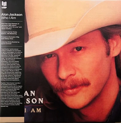 Alan Jackson – Who I Am, VMP-Country, Vinyl LP, Limited Edition, Gold Vinyl! - Bild 1 von 2